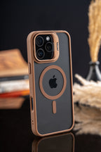 Metallic Camera Stand Case