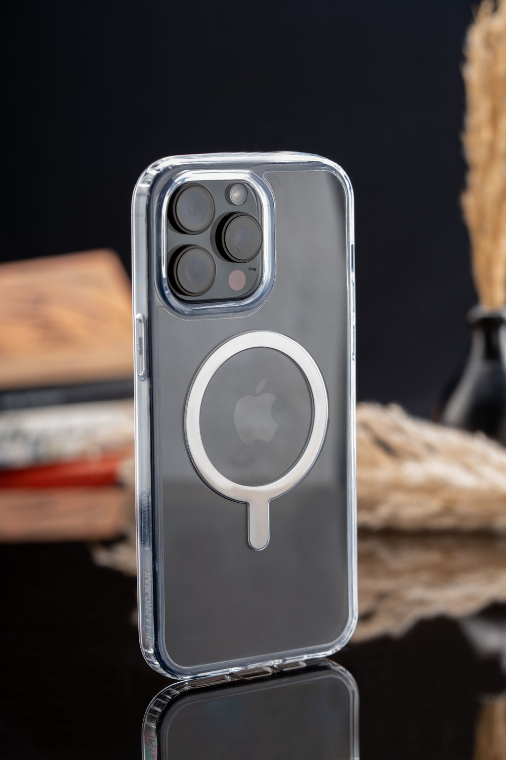 Crystal Clear Silver MagSafe Case - Showcase the Original Design