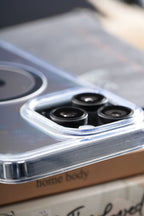 Crystal Clear Silver MagSafe Case - Showcase the Original Design