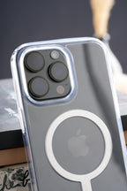 Crystal Clear Silver MagSafe Case - Showcase the Original Design