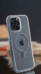 Crystal Clear Silver MagSafe Case - Showcase the Original Design