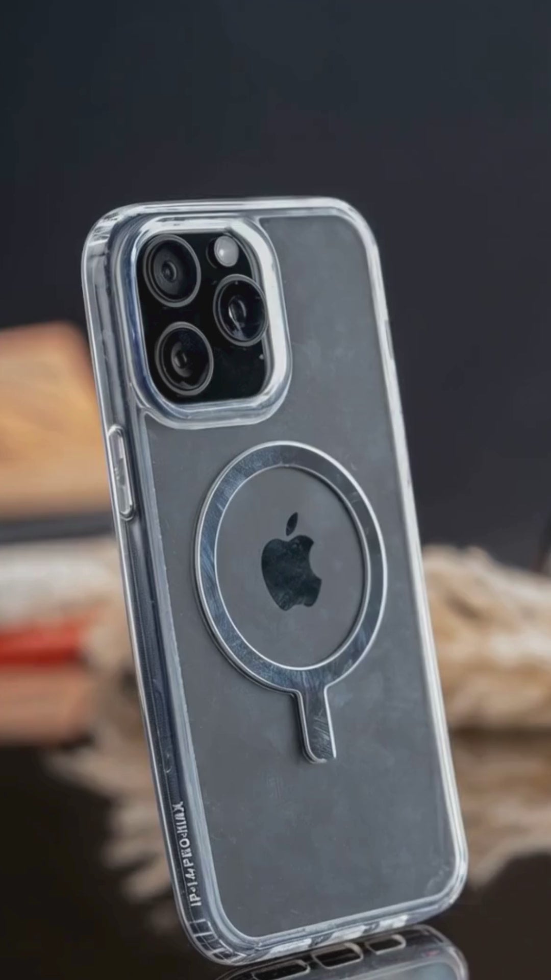 Crystal Clear Silver MagSafe Case - Showcase the Original Design